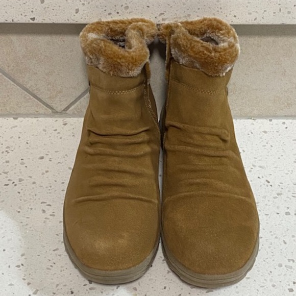 Baretraps Faux Fur Leather Boots Size 8.5 - Picture 2 of 11